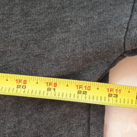 Pink Victoria's Secret GO BUCKS Sweatshirt Oversized Cropped Cotton Bland L Gray - Picture 13 of 14